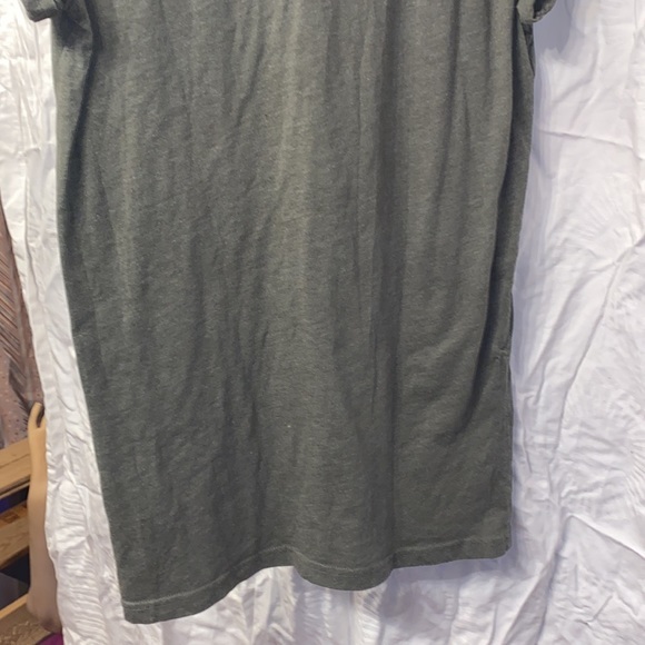 Ladies H&M short sleeve tshirt sleves rolled mint shape size XS - Picture 5 of 6